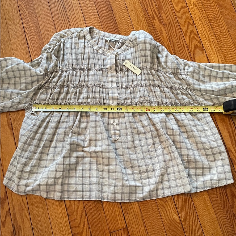 NWT Max studio baby doll blouse - Picture 8 of 9